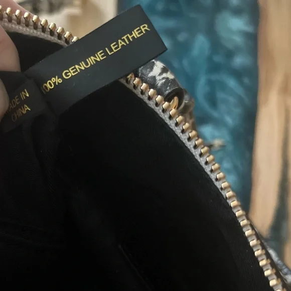 NWT Rebecca Minkoff Snake Print Satchel mini - Picture 15 of 16